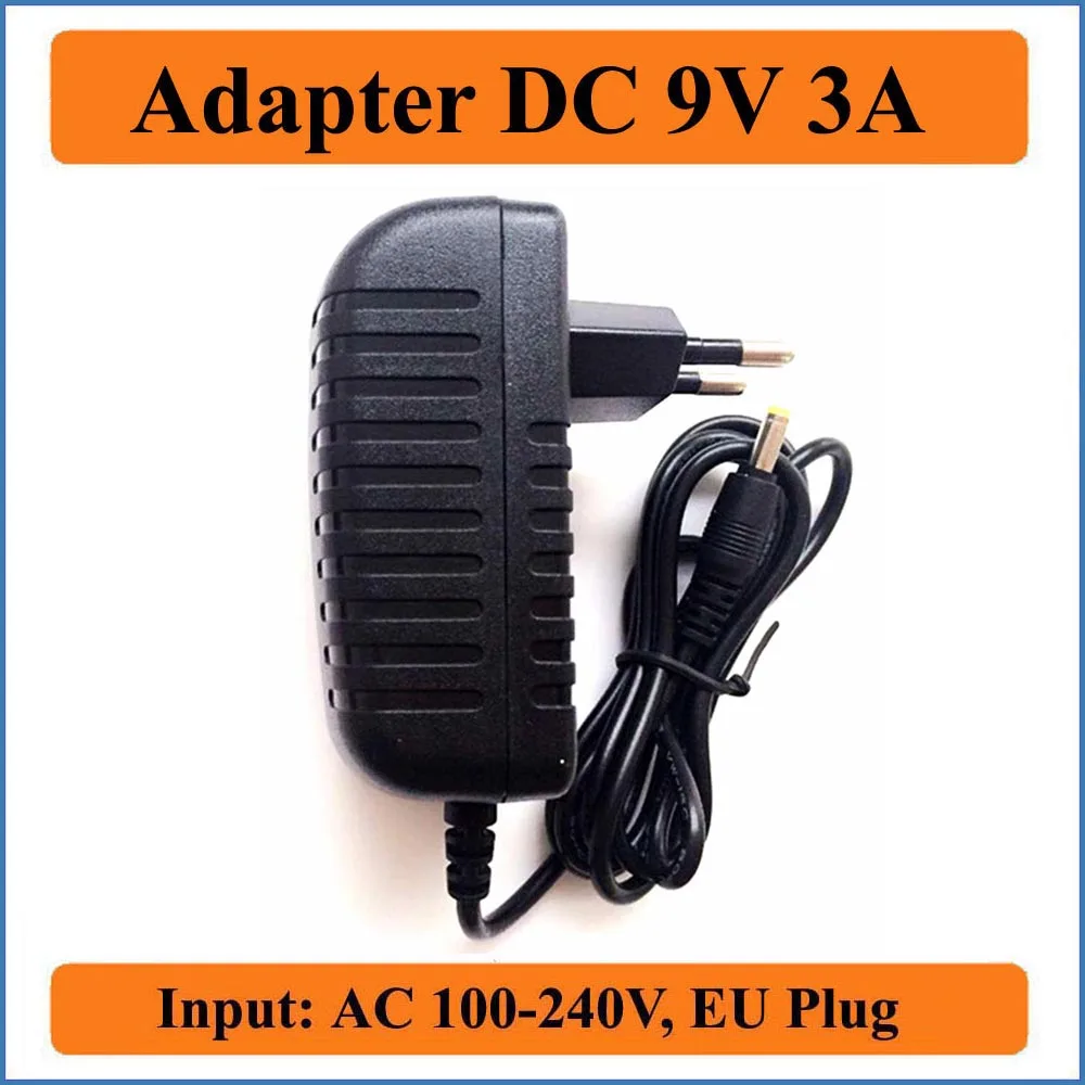 9V 3A штепсельная вилка европейского стандарта AC DC адаптер Hot 100-240V DC/DC переключение