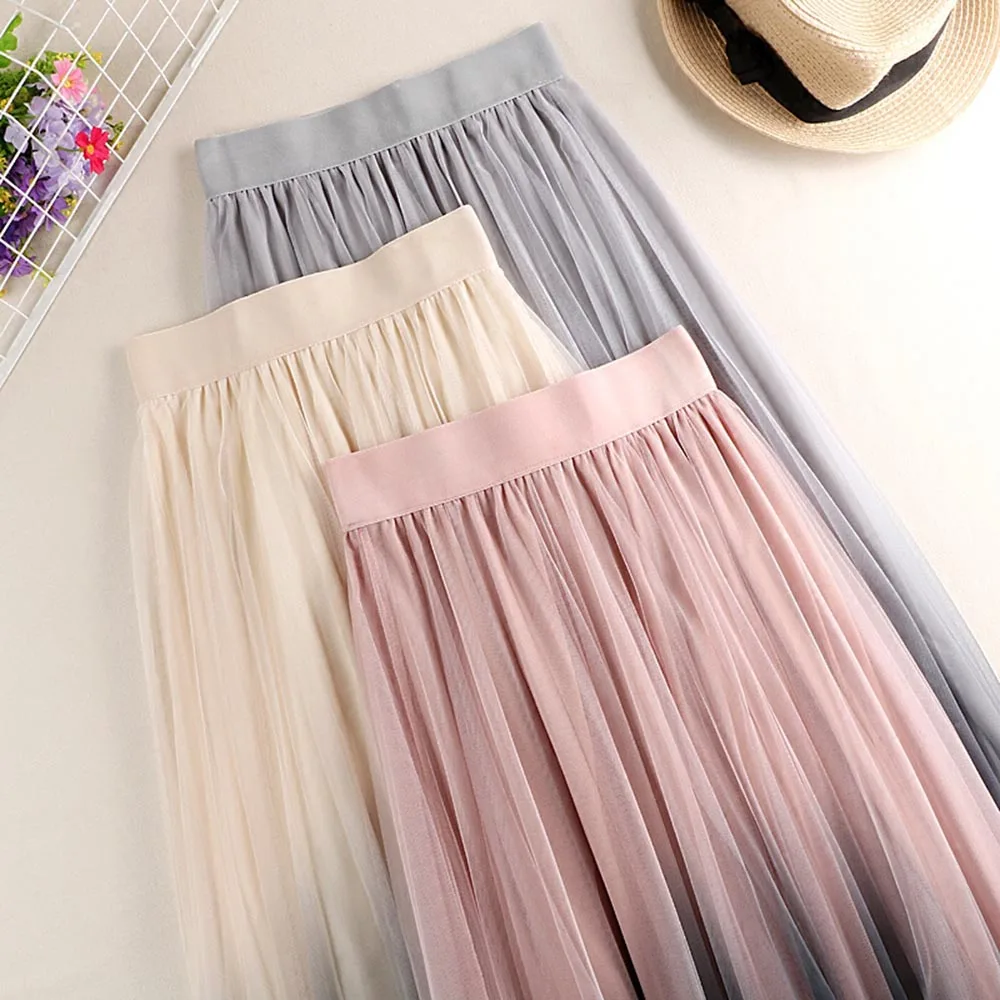 Лето 2018 Новый корейский стиль Для женщин юбки плиссе Офисные женские туфли