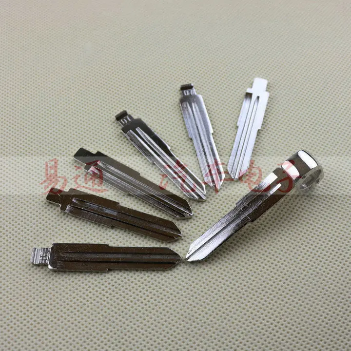 #7 лезвие автомобильного ключа № 7 Правый новый пустой пульт дистанционного для