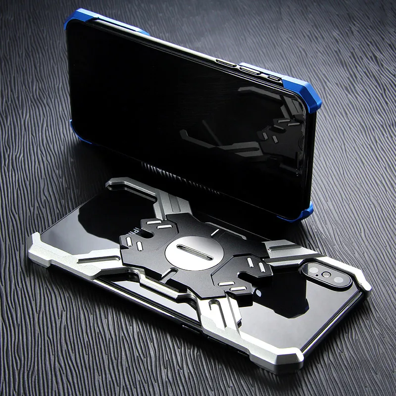 Чехол для iphone 11 PRO MAX 6 6s 7 8 Plus x xr xs max металлический алюминиевый защитный чехол