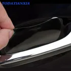 4 шт.лот, защитные наклейки на ручки автомобильной двери для skoda octavia a5 skoda rapid skoda octavia a7 lancer x polo sedan passat b6