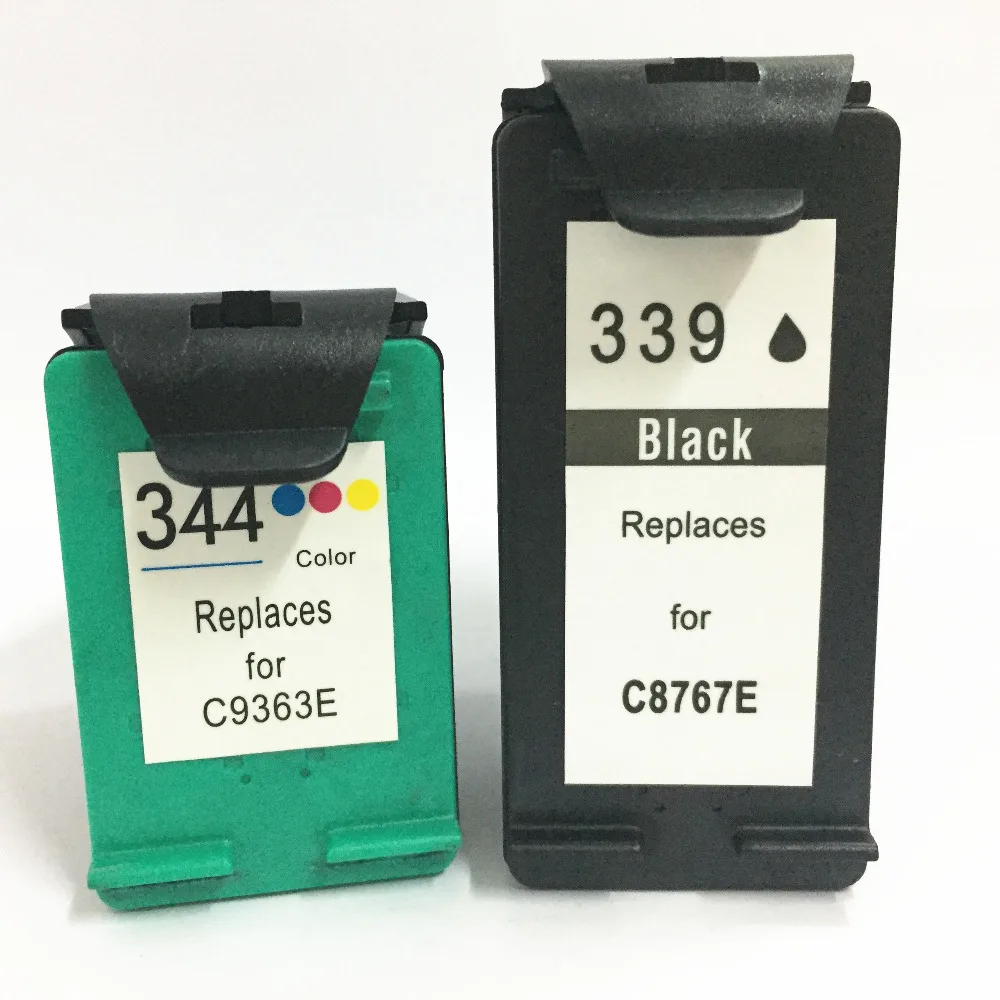 Совместимый сменный чернильный картридж einkshop 339 для hp 344 Photosmart 2575 2610 2710 8050 Deskjet 460