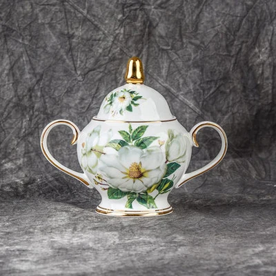1 Pcs Костяной фарфор, кофейная чашка, керамическая чайная чашка, Европейский чайный набор, английский послеобеденный чайный набор, чашка с блюдцем, домашний заварник, подарки для женатых - Цвет: 1 Pcs