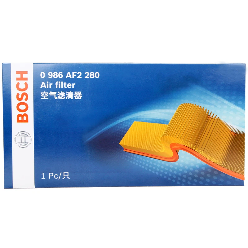 Bosch (BOSCH) воздушный фильтр 0986AF2280 (V olkswagen Bora / Golf IV New Beetle)|Воздушные фильтры| |