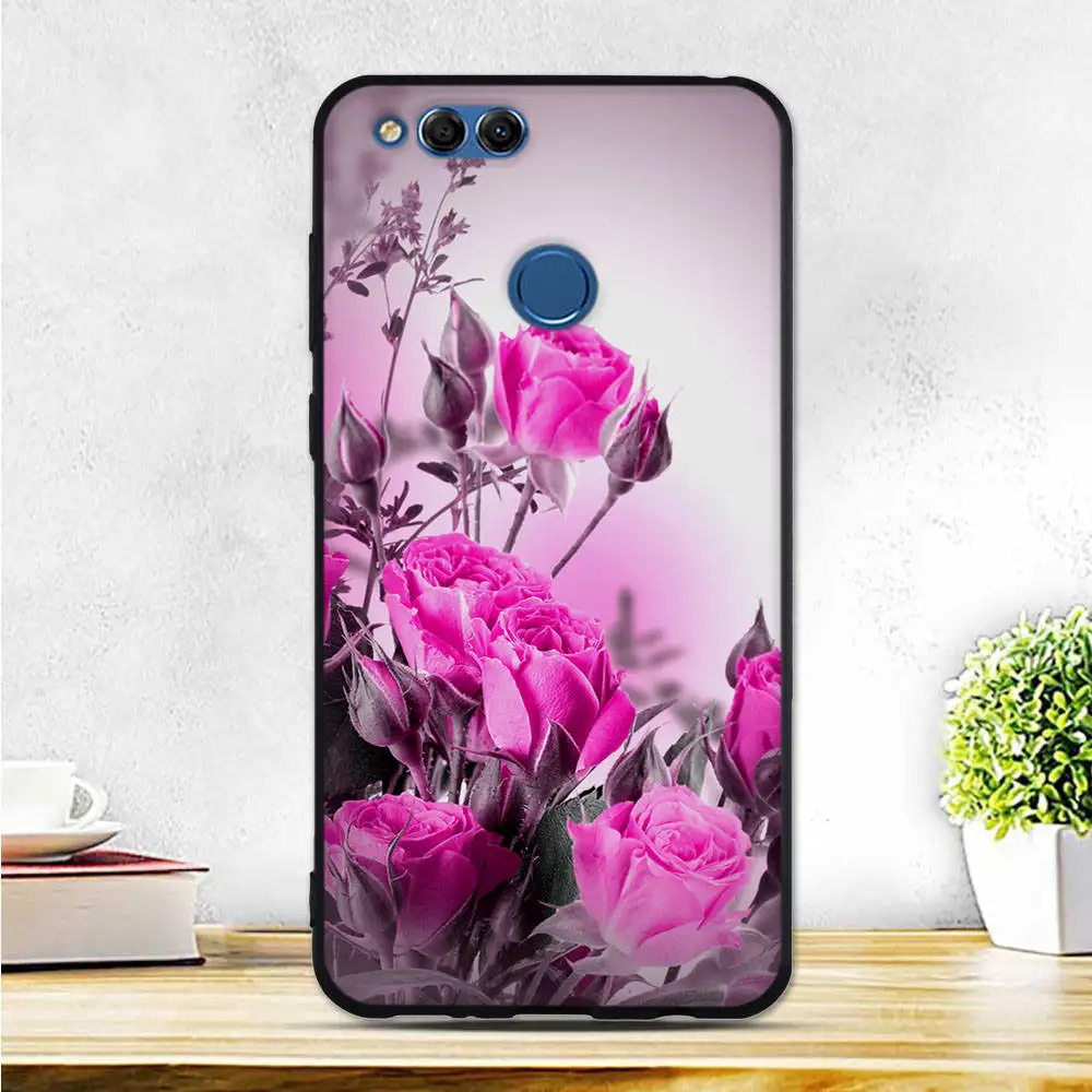 Защитный чехол для Huawei Honor 7X мягкий силиконовый накладка 7 X X7 5 39 дюйма тонкий