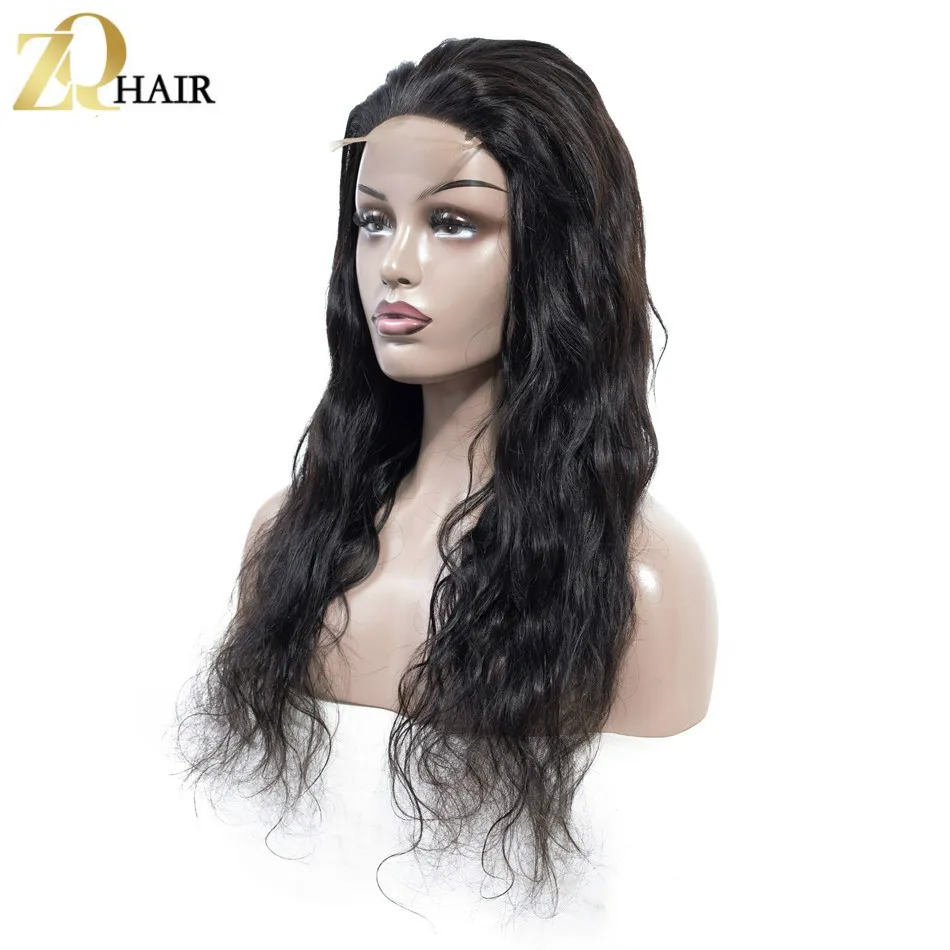 ZQ волосы на шнурках передние человеческие парики объемный волнистый парик 4*4