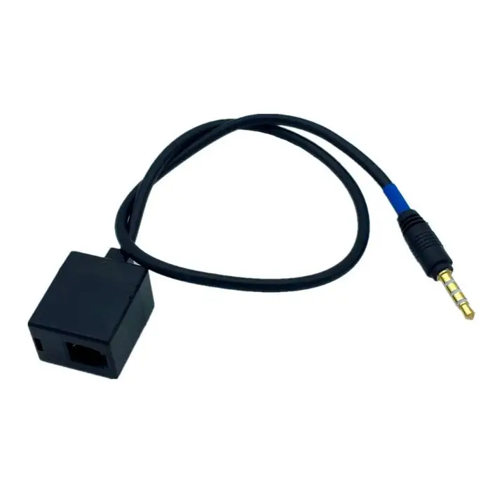 Кабель-переходник со штекера 3 5 мм на гнездо RJ9 4P4C | Электроника