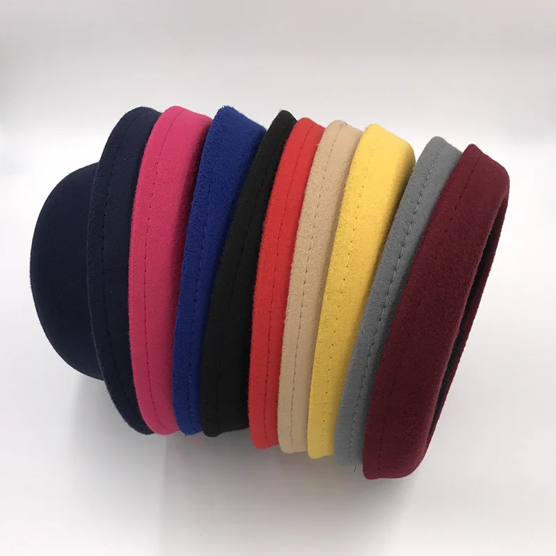 Шляпа федора шерстяная фетровая детская|felt bowler hats|girl fedora hatsbowler hat |