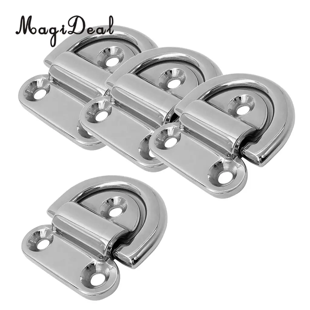 4 шт. 316 Нержавеющая сталь морской катер складной коврик для глаз грузовика