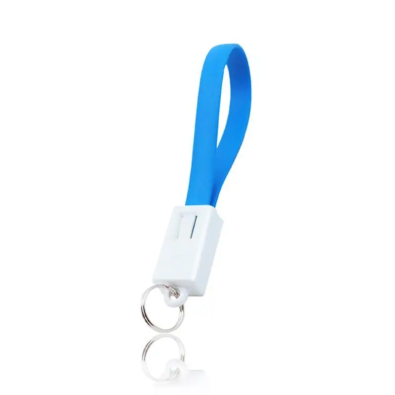 Кабель Micro USB с брелком для ключей кабель синхронизации данных и зарядки