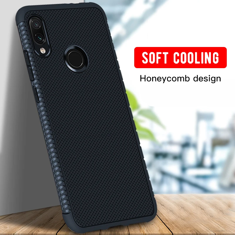 For Xiaomi Redmi Note 7 6 Pro 5 4 4X 6A 5A S2 Y2 Soft TPU Breathable Cover Mi8 A2 Lite A1 5X 6X PocoPhone F1 Bag |