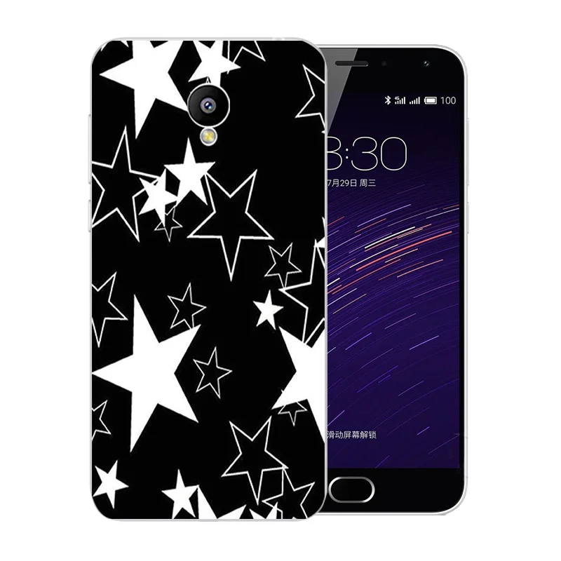 5.0 inchfor Meizu M2 Mini Phone Cases Soft TPU Clear Silicone Back Cover Colorful Pattern for Meilan Ultrathin Protect Shell |