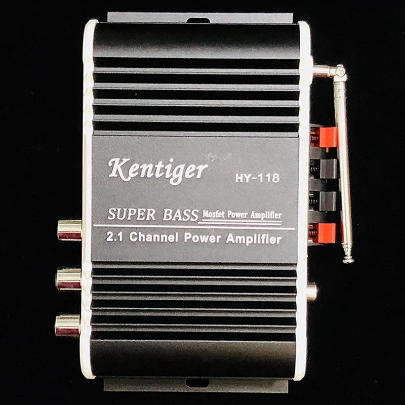 Kentiger-Hy-118 2 1 + 4-канальный выходной сабвуфер Tf \ Usb Fm аудио усилитель мощности стерео