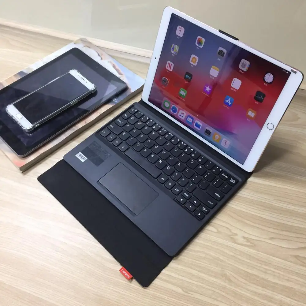 Оригинальный чехол для клавиатуры с тачпадом Bluetooth планшета Lenovo TAB4 10 1 &quotPlus TB-X304F