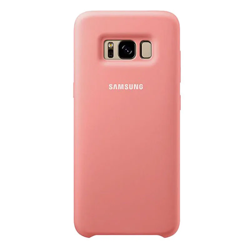 Официальный силиконовый чехол для Samsung Galaxy S8 + Plus G9550 G9508 G950U тонкий телефона Модный