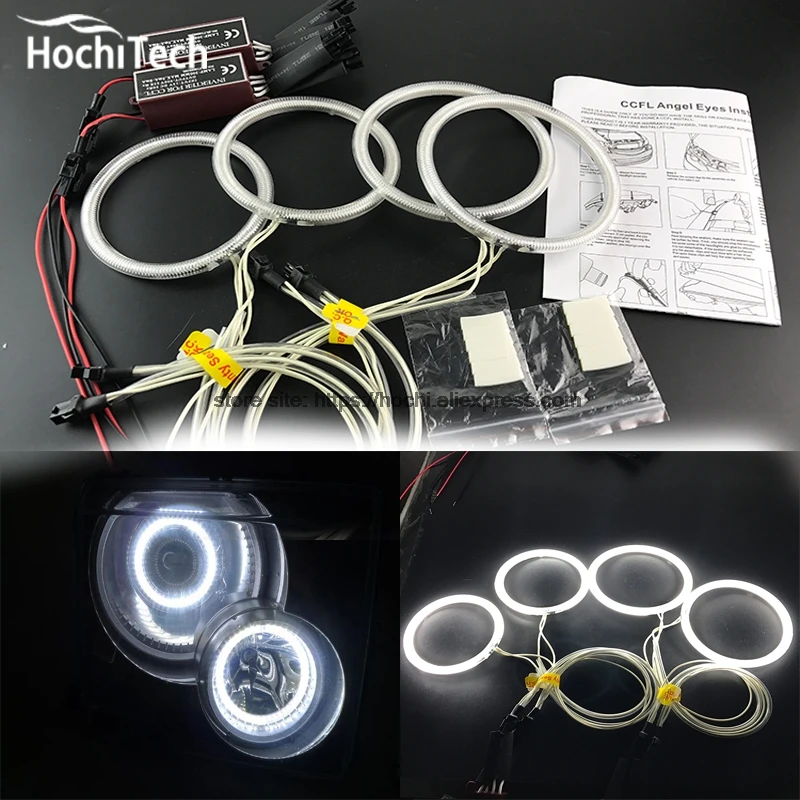 HochiTech белый 6000K CCFL головсветильник свет гало ангельские глазки комплект