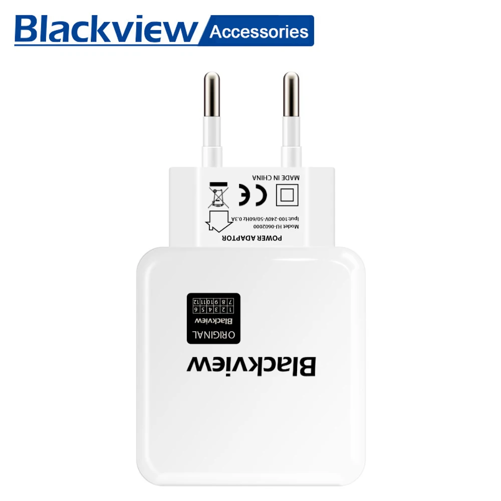 Оригинальный адаптер Blackview BV9600 Pro BV6800 портативное зарядное устройство BV9500 12 В 1 5 А