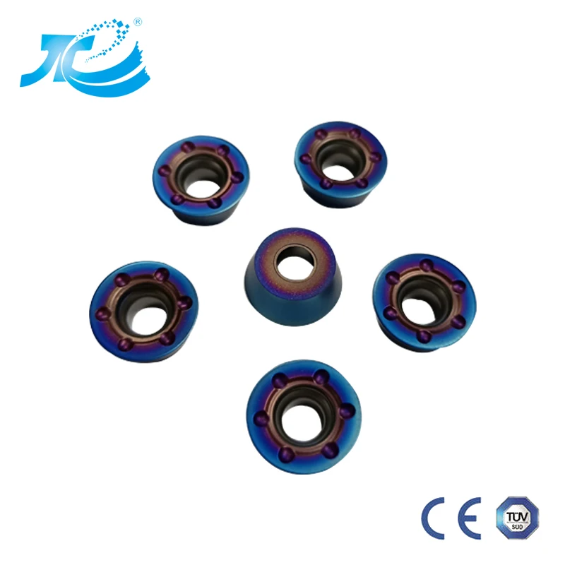 Карбидная вставка RDMT1204 APMT1135 APMT1604 R4/R5/R6 цветные синие инструменты с ЧПУ фрезерные