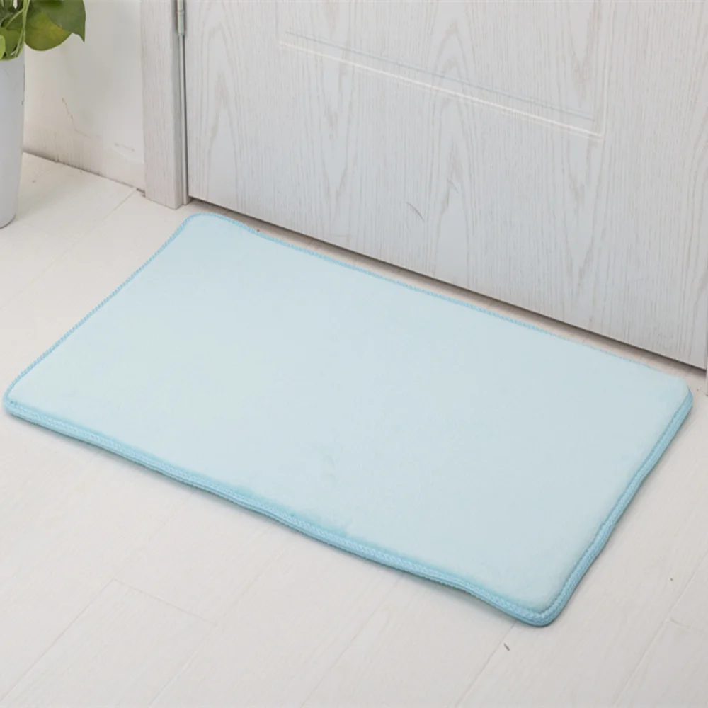 50X80CM Противоскользящий ковер для ванной комнаты коврики впитывающие коралловые