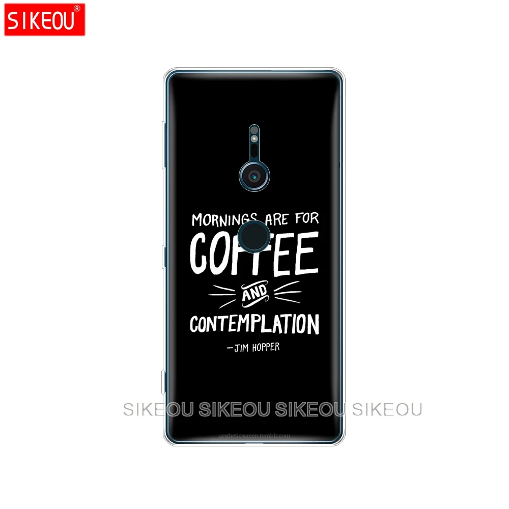 Силиконовый чехол для телефона sony xperia XA1 XA2 ULTRA PLUS L1 L2 XZ1 XZ2 compact XZ PREMIUM stranger