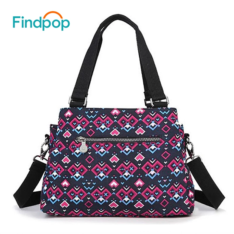 Повседневная Сумка тоут Findpop модная сумка через плечо с цветочным принтом для