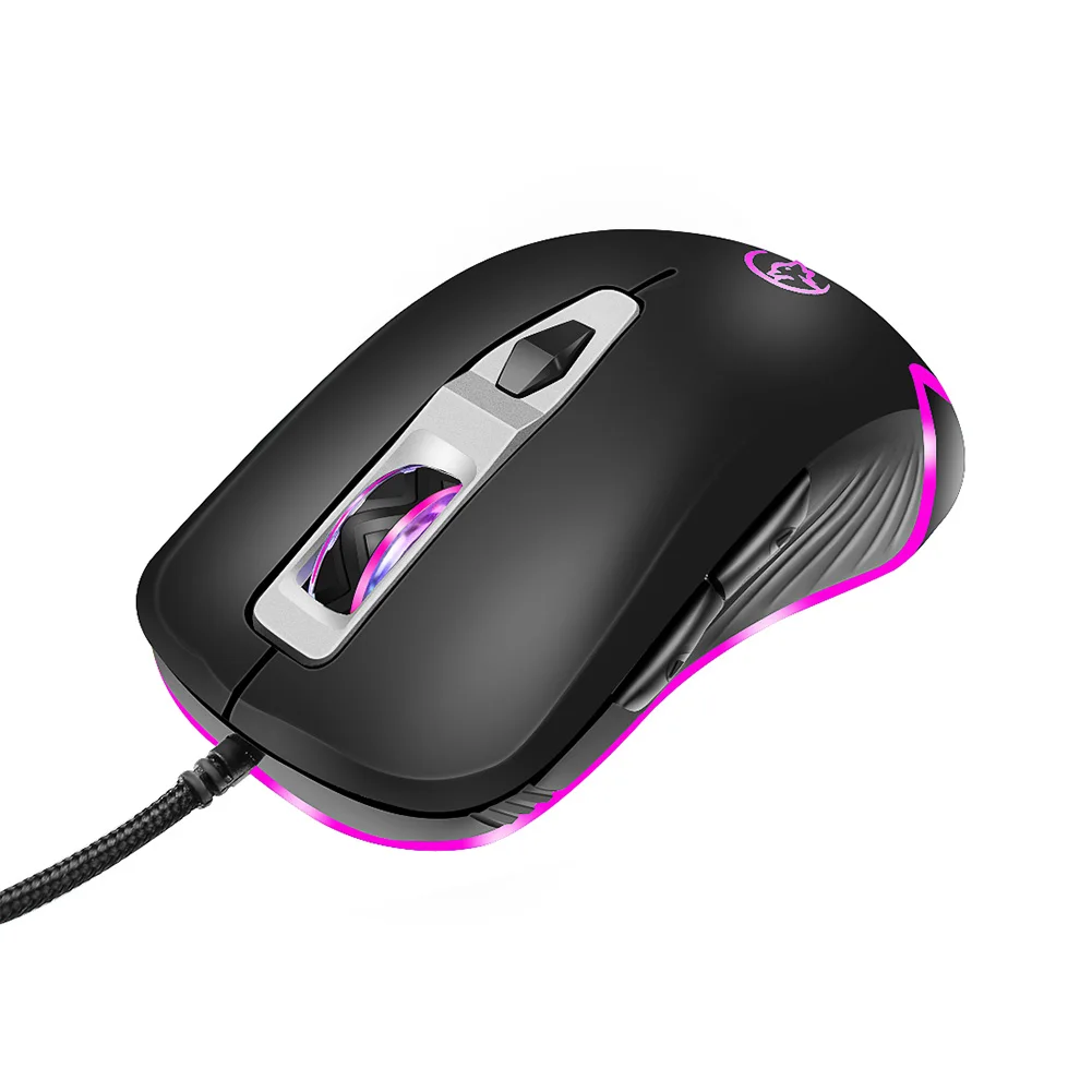 3 Color Game Breathing Lamp Mouse DPI Computer Accessories Multifunction Gaming USB Mute Wired High Speed Ergonomic | Компьютеры и