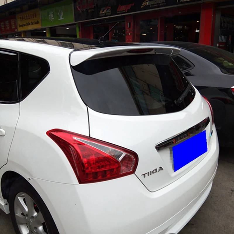 Используется для nissan tiida хэтчбек Spoiler2011 2015 спойлер высокого качества ABS Материал