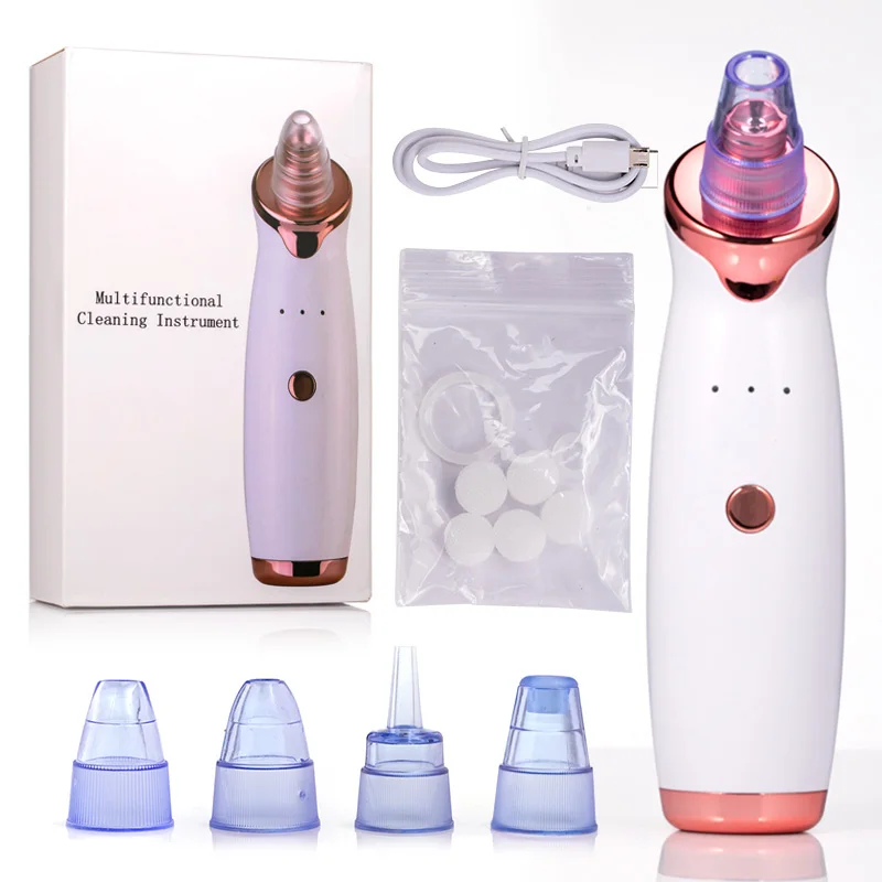 BT006 ROSALIND пылесос для удаления черных точек с зарядкой от usb Черный точечный очиститель пор для лица Прыщи для удаления пятен кожи инструменты для ухода - Цвет: BT006