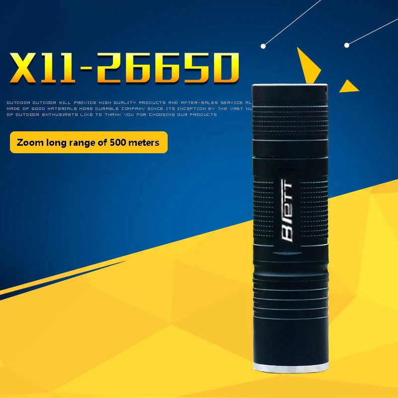 Светодиодный светодио дный фонарик xm l t6 light 18650 или 26650 батарея Открытый Велоспорт