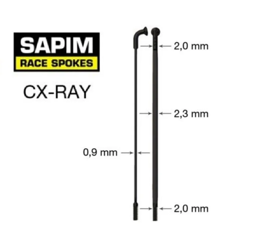 Бесплатная доставка Sapim высококачественные спицы Cx ray aero 4 3 г/шт. сделано в Бельгии