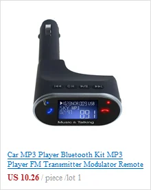 Автомобильный MP3 музыкальный плеер Авто аксессуары беспроводной Bluetooth автомобильный комплект MP3 плеер fm-передатчик SD TF двойной USB зарядка ЗЕЛЕНЫЙ@#230