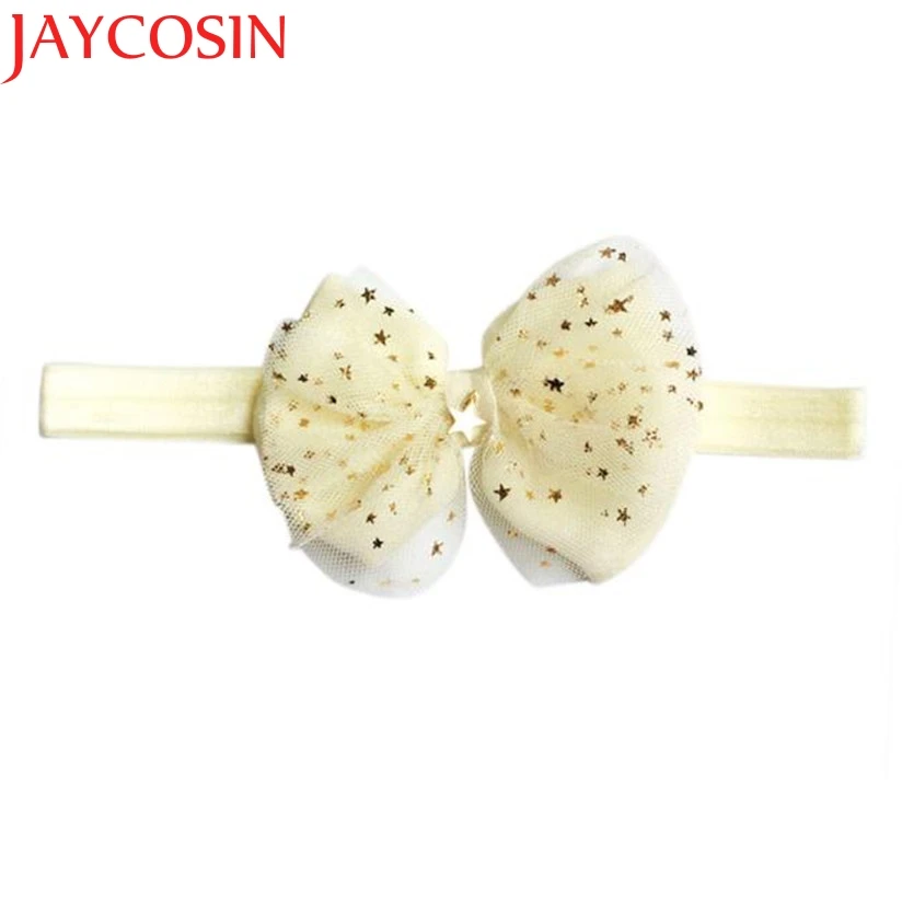 Повязка на голову с узлом JAYCOSIN повязка цветочным принтом для новорожденных