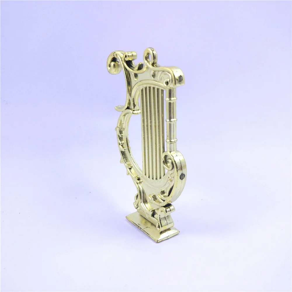 4 шт пластиковые красивые с серебряным покрытием музыкальные инструменты кулон