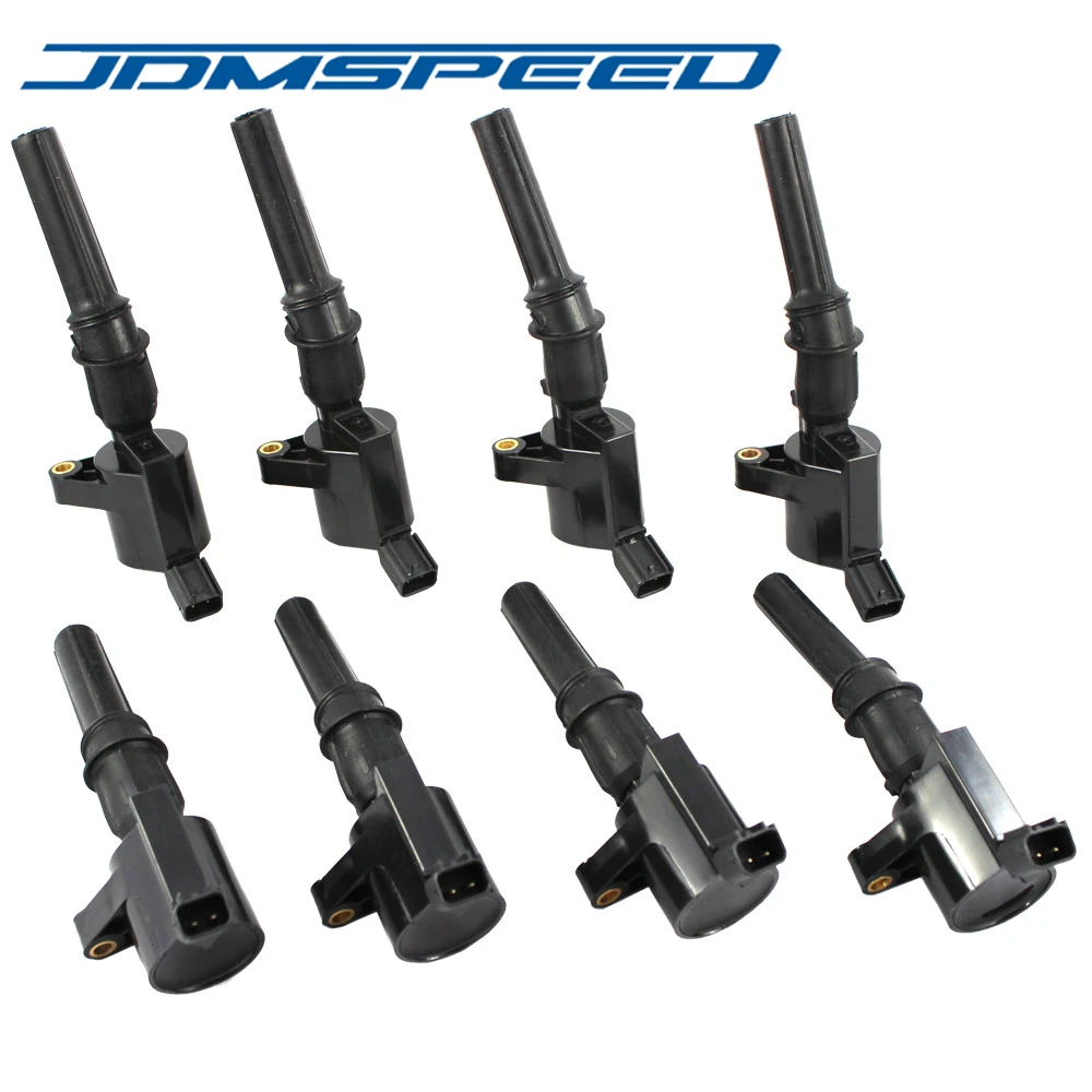Новые полные катушки зажигания 3W7Z12029AA 8 шт. подходит для Ford Lincoln Mercury DG508 4.6L 5.4L V8