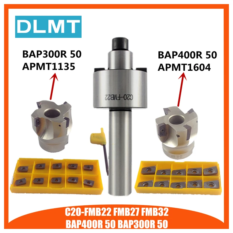 C20 FMB22 торцевая фреза BAP300R BAP400R 50 22 с 10 карбидными вставками APMT1604 подходит для