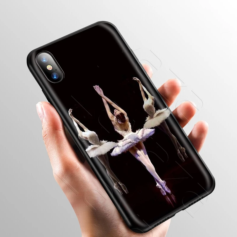 Lavaza девочка танец балет балерина тапочки чехол для iPhone 11 Pro XS Max XR X 8 7 6 6S Plus 5 5S se