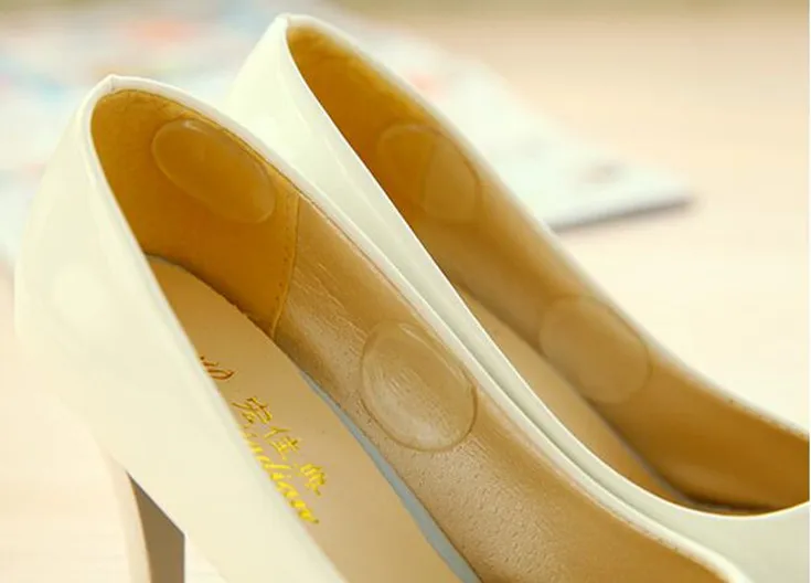 1 упаковка/6 шт протекторы обувной пятки гель для ухода за кожей ног невидимые