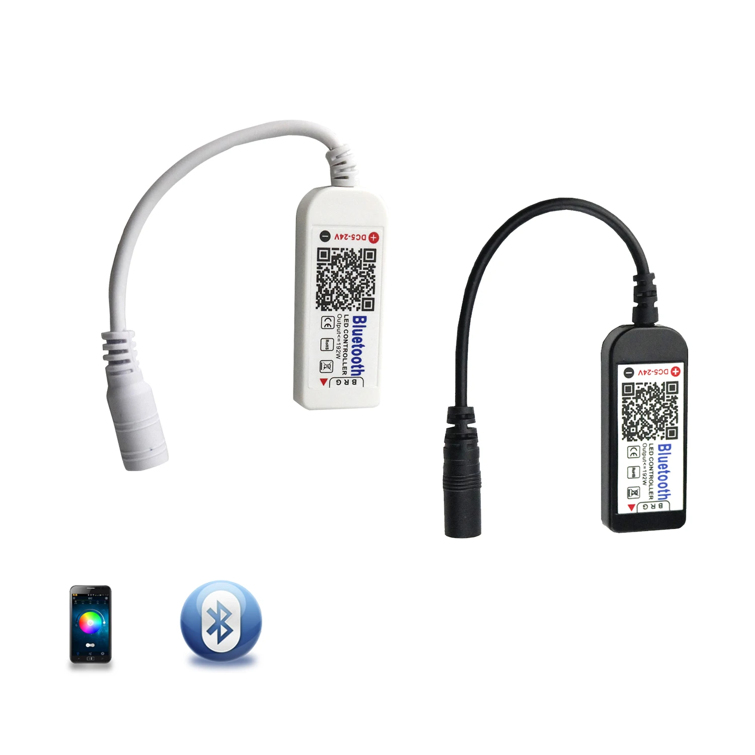 DC5V 24V светодиодный Управление Мини Bluetooth RGB 3 канала 4pin для 5050 полосы светильник IOS /