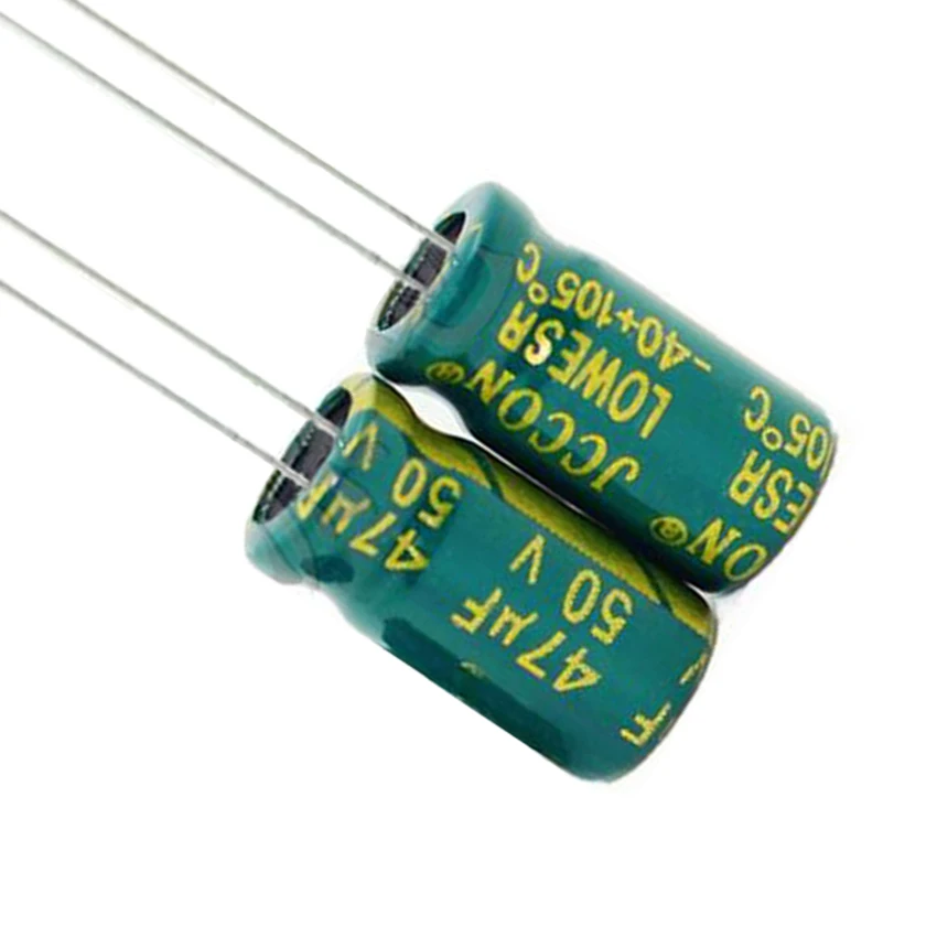 CNIKESIN 50 шт. 50V47UF высокое низкочастотное сопротивление новый подлинный длительный