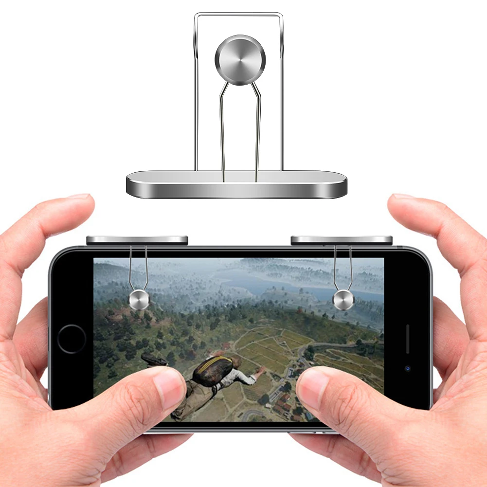 Полностью металлический шутер контроллер для IPad Android кнопки гибкие