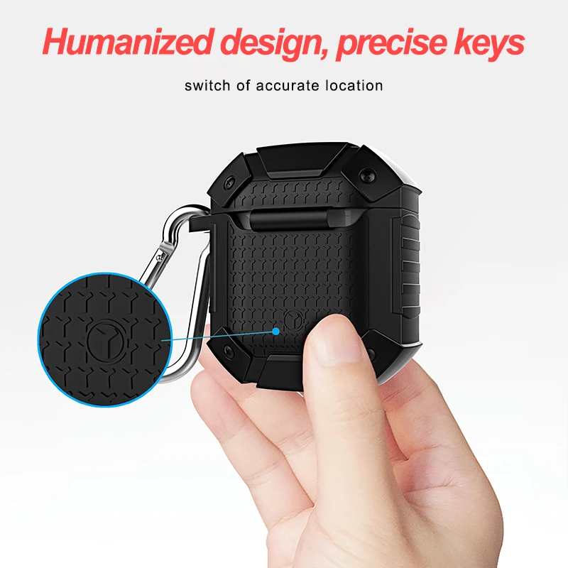 Высокое качество анти-потеря защитный Bluetooth беспроводной наушники чехол для Airpods