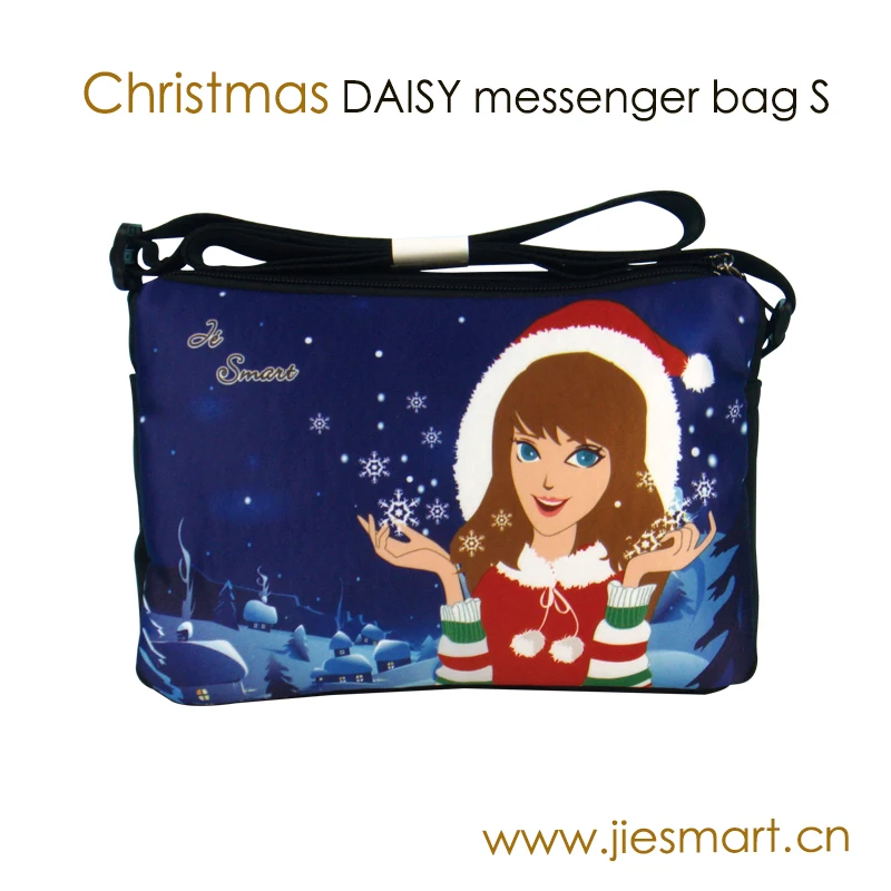 JIESMART MOQ 1 ONE Christmas giftware сумка через плечо сублимационная печать на заказ Фото