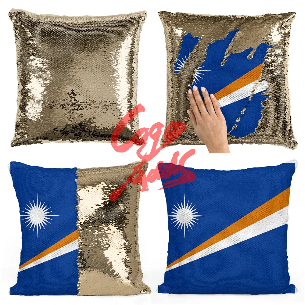 Маршалловы Острова аксессуары для дома украшения комнаты Чехлы диванные подушки Реверсивный Русалка