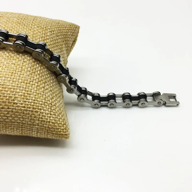 1 шт. силиконовый браслет для мужчин нержавеющая сталь|bracelets for|silicone braceletbracelet for men |