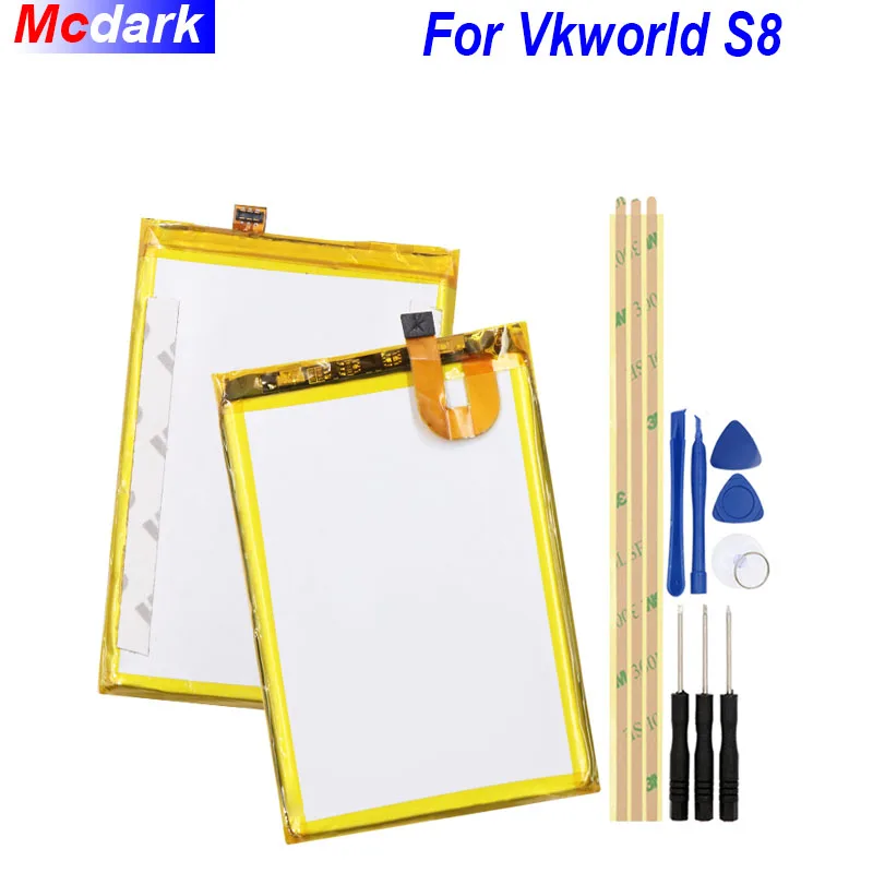 5500 мАч MTK6750T батарея для Vkworld S8 высококачественный сменный аккумулятор аккумуляторная батарея AKKU ACCU PIL мобильного телефона+ Инструменты