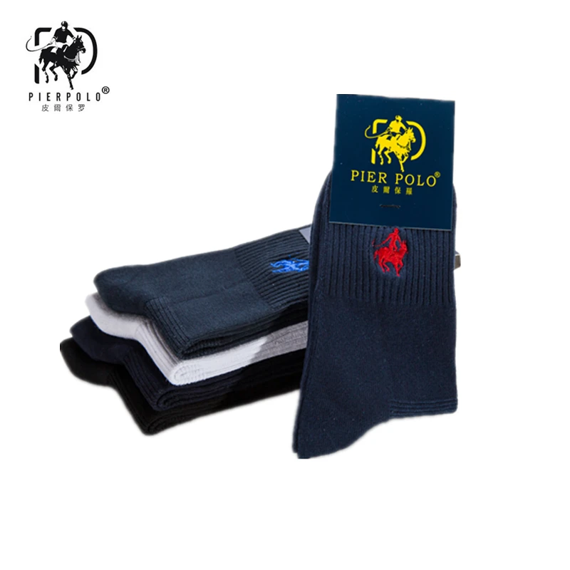 Pier Polo Calcetines Hombre, модная мужская одежда, подарочные носки, хлопковые носки, дезодорант, счастливые Компрессионные носки Skarpetki для мужчин