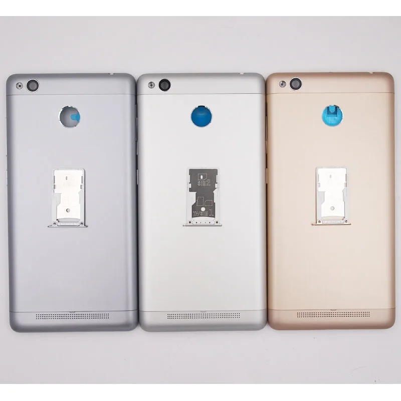 Новая задняя крышка BaanSam для аккумуляторной батареи чехол лоток SIM карты Xiaomi Redmi 3s