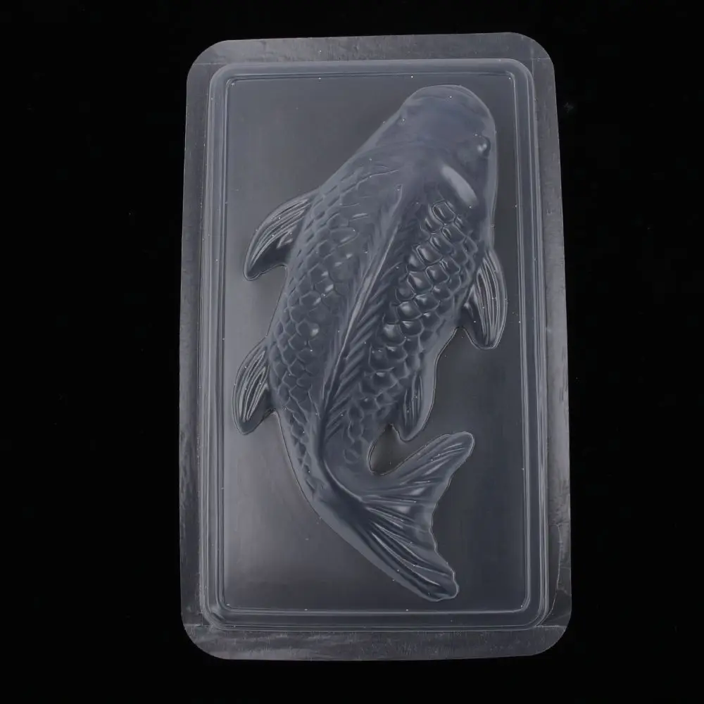 3D Koi форма рыбы пластиковый торт шоколадное желе Sugarcraft форма для риса DIY украшения торта формы выпечки декоратор инструмента