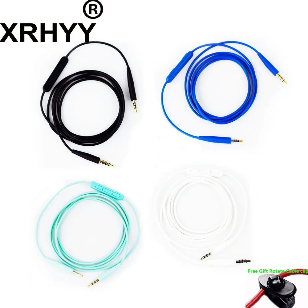 Сменный аудиокабель XRHYY с микрофоном и пультом дистанционного управления для