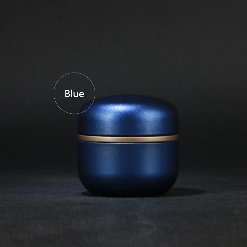 Small Pets Dogs Cats Birds Rabbits Mouse Cremation Ashes Holder Dark Blue Iron Urn Memorials Funeral Casket Keepsake | Дом и сад
